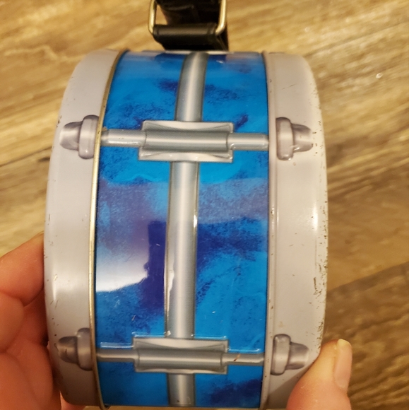 Grateful Dead Rock 'N Roll Drum Tin Tote Vandor 2000 GDP Bertha Case Lunch Box. - Picture 4 of 13